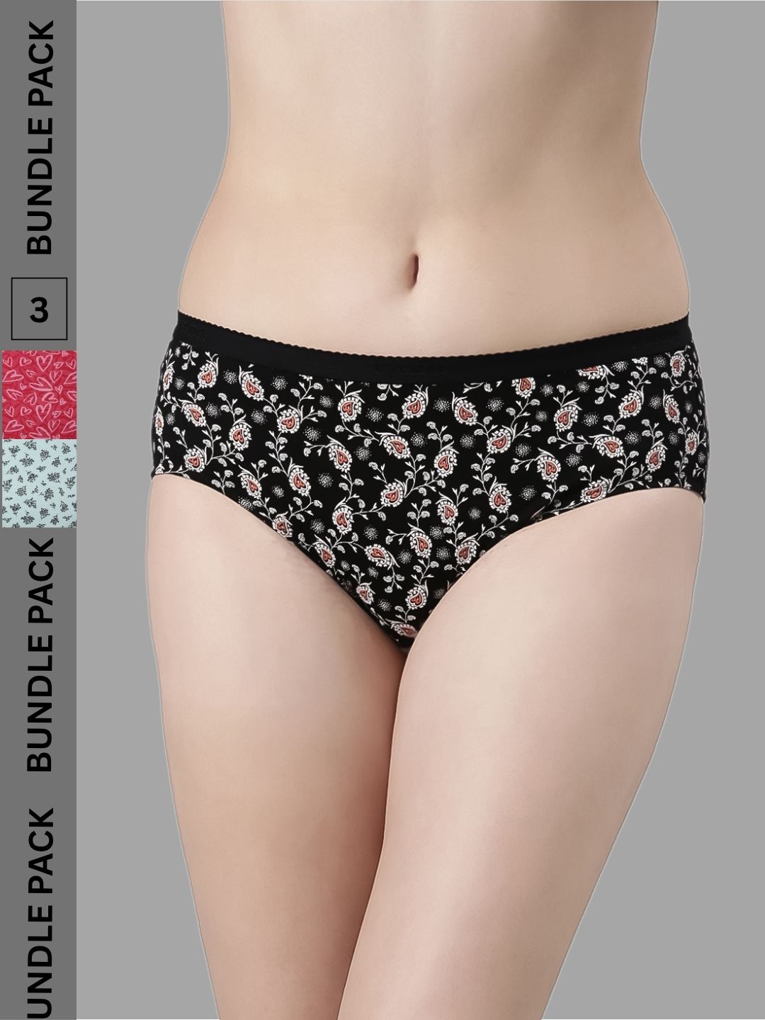 Faso Women's Hipster (Pack of 3)