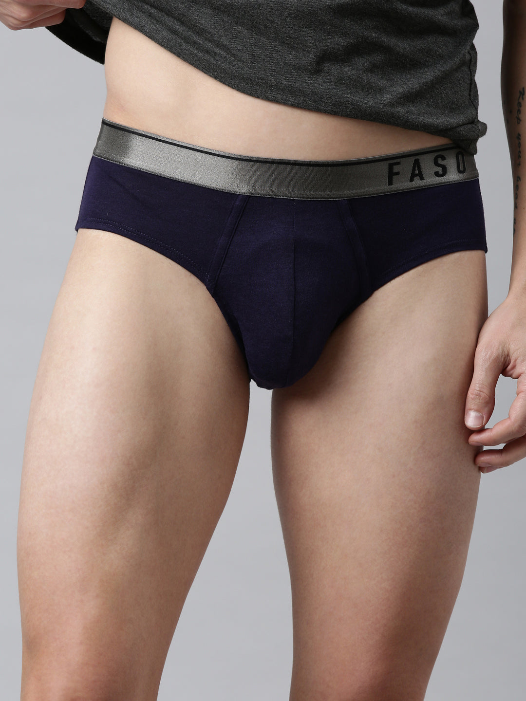 Faso Men's Cotton Brief
