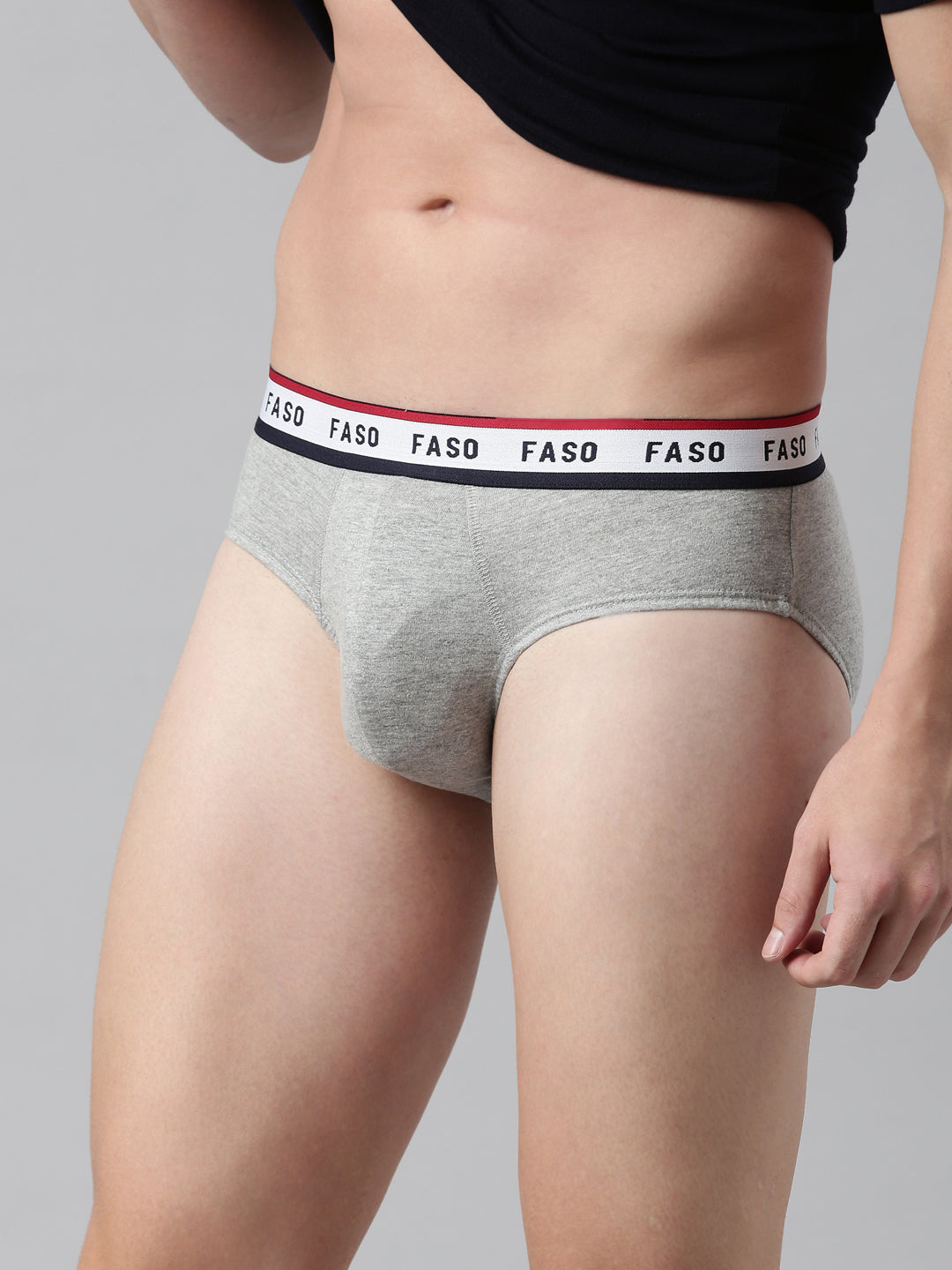Faso Men's Blend Elastic Brief