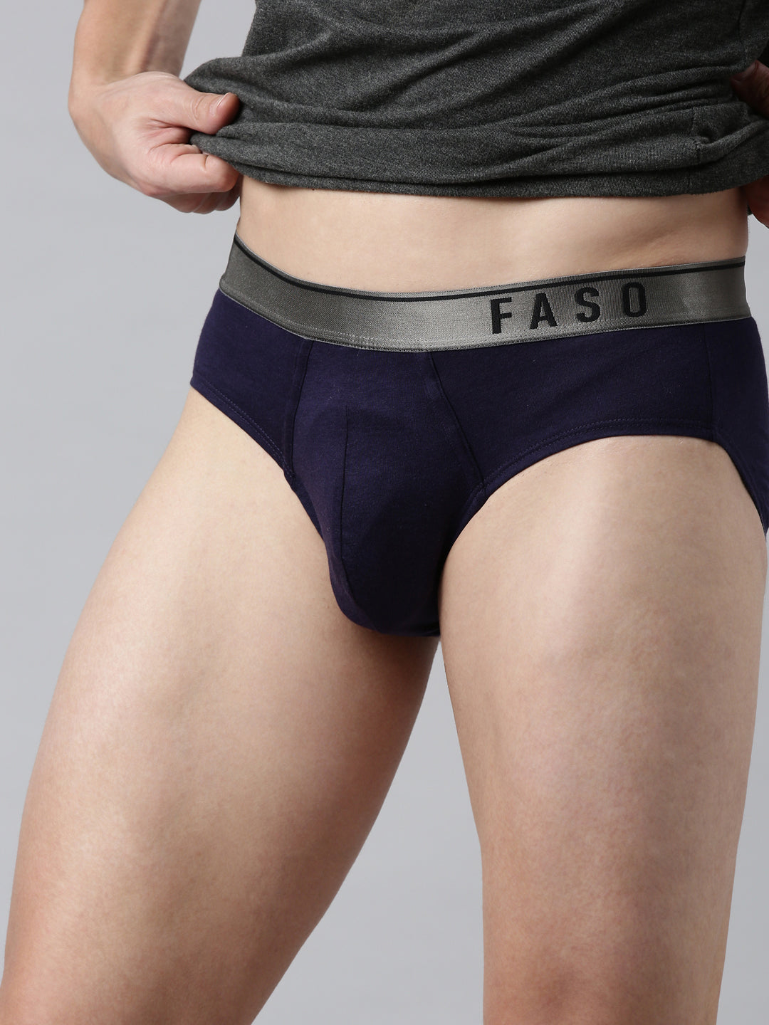 Faso Men's Cotton Brief