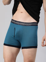 Faso Men's Cotton Contrast Binding Trunk (Pack of 2)