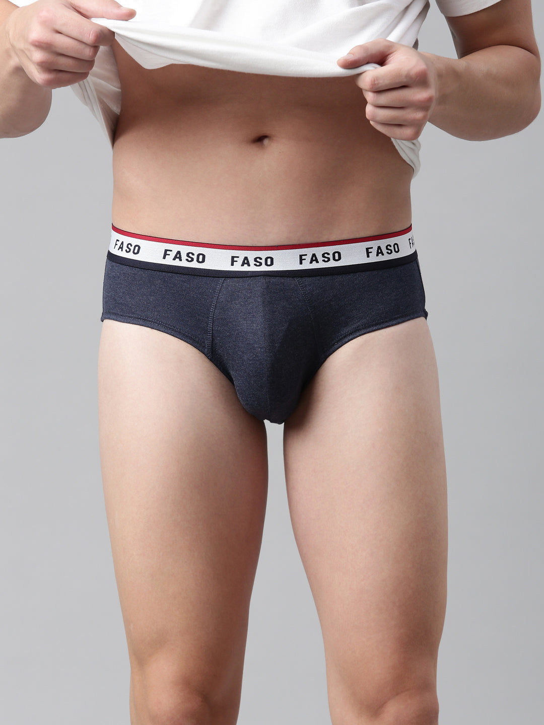 Faso Men's Blend Elastic Brief