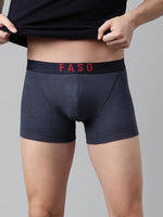 Faso Men's Cotton V-Front Shaped Stretchable Trunk