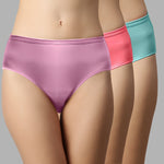 Faso Women's Cotton Inner Hipster (Pack of 3)
