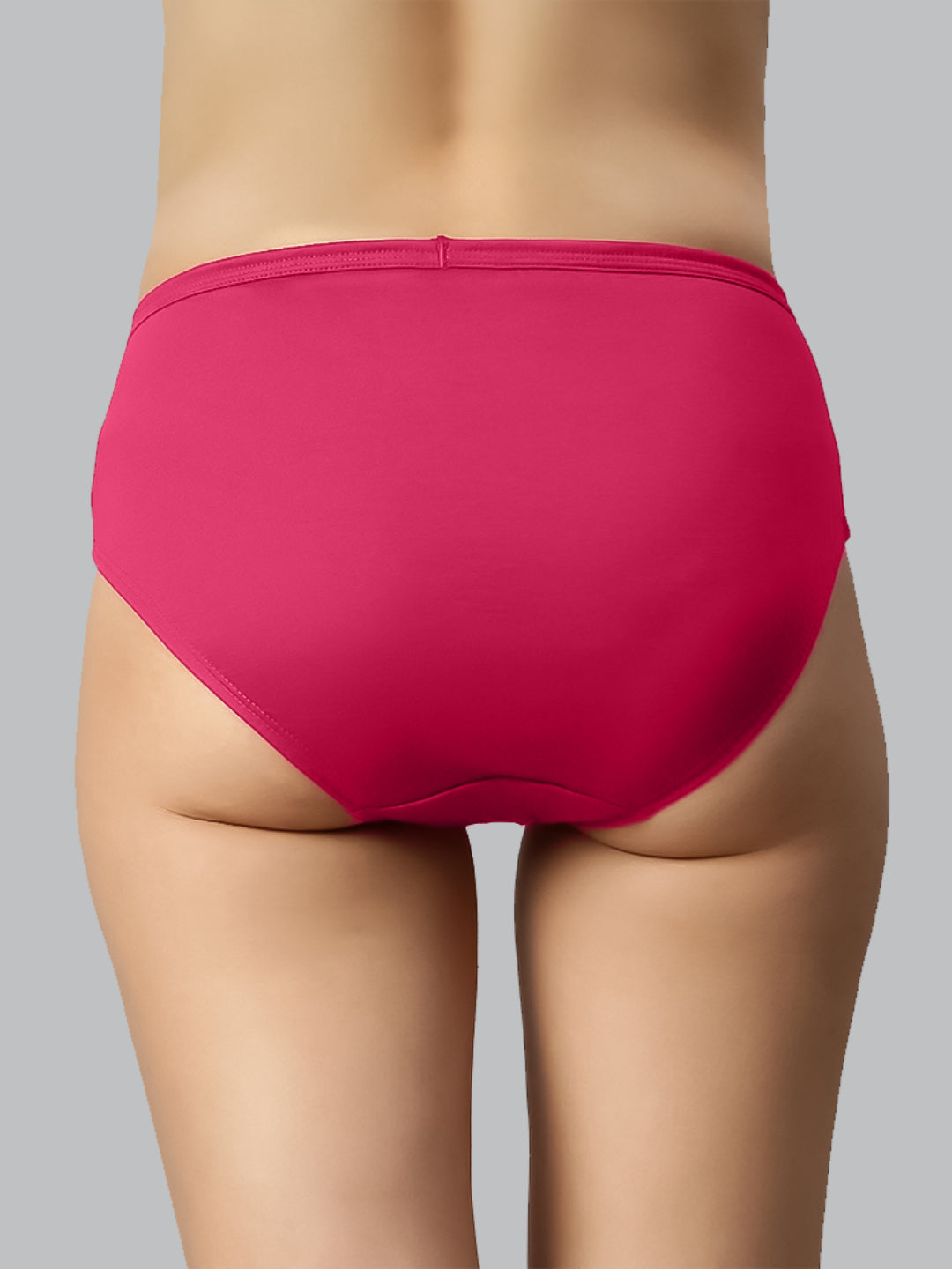 Faso Women's Cotton Inner Elastic Hipster (Pack of 2)