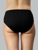 Faso Women's Cotton Inner Elastic Hipster (Pack of 2)