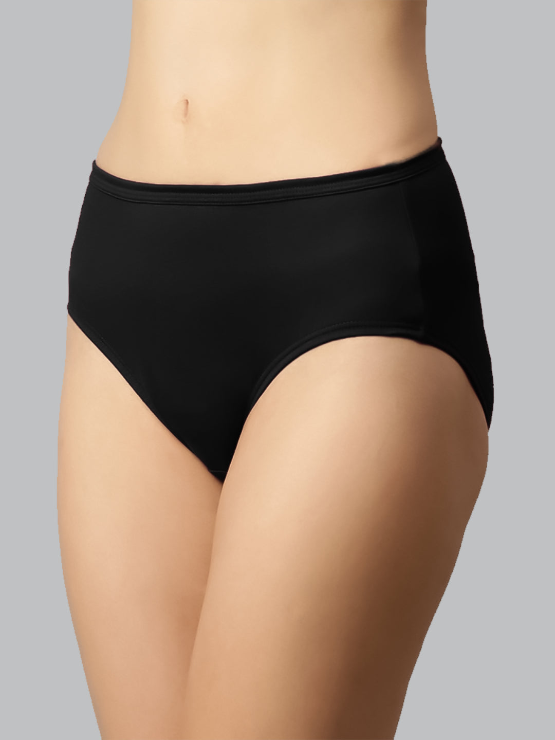 Faso Women's Cotton Inner Elastic Hipster (Pack of 2)