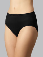 Faso Women's Cotton Inner Elastic Hipster (Pack of 2)