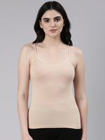 Faso Women's Cotton Stretch fabric Camisole