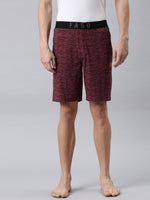 Faso Men's Cotton Elastic Track Shorts