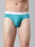 Faso Men's Cotton Metallic Elastic Brief