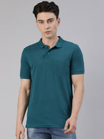 Faso Men's Cotton Polo T-shirt