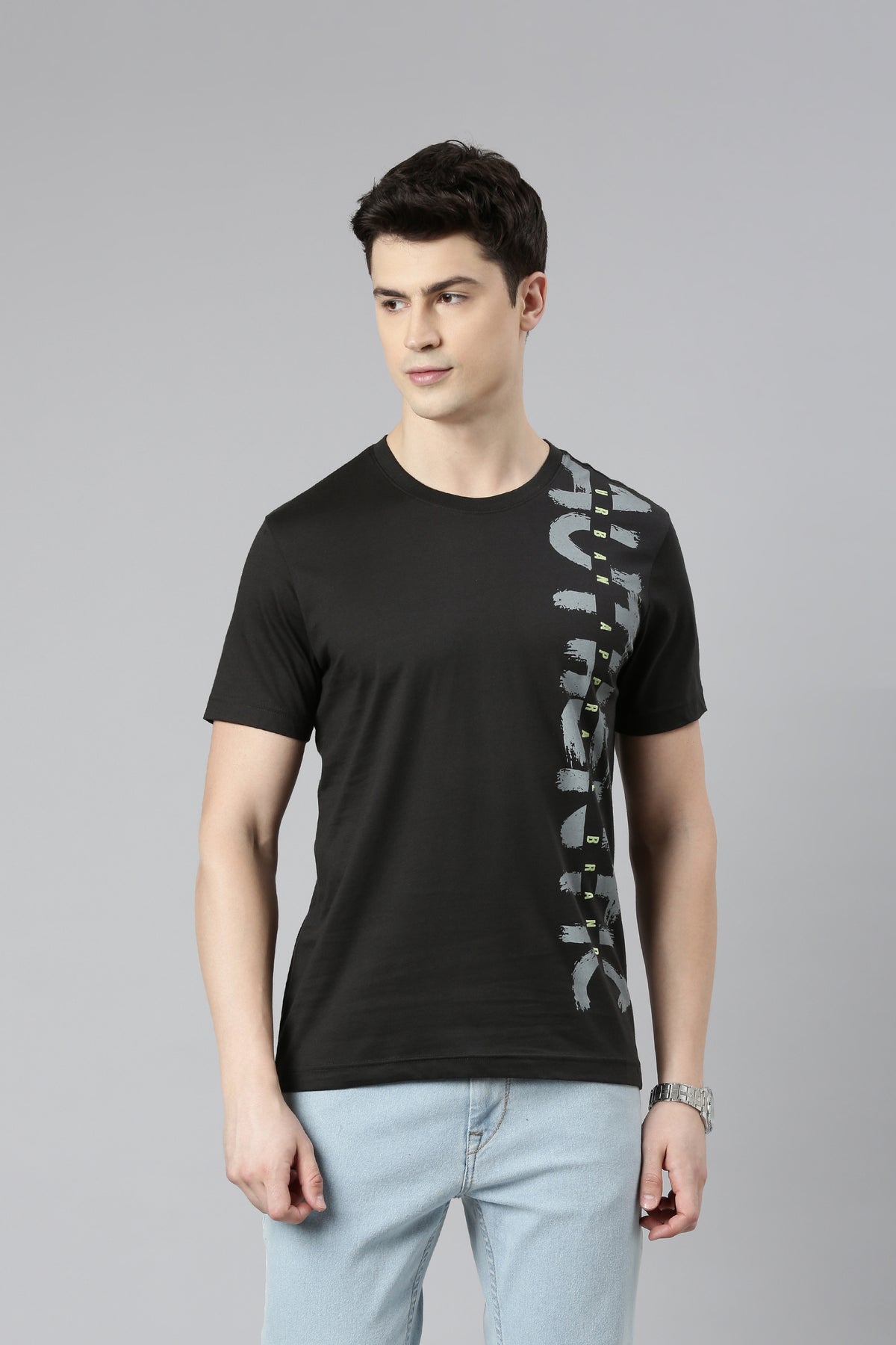 FASO Men’s Premium Cotton Printed T-Shirt