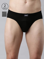 Faso Men's Cotton Inner Elastic Brief (Pack of 2)