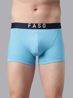 Faso Men's Cotton V-Front Shaped Stretchable Trunk