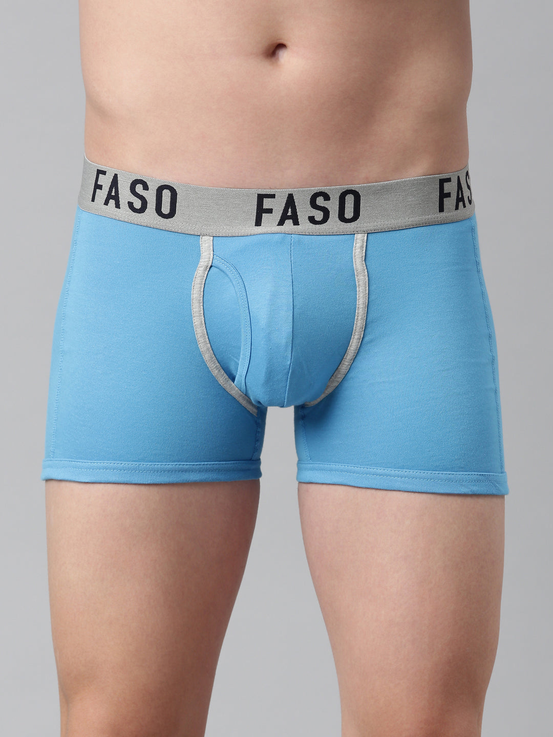Faso Men's Premium Outer Elastic Trunk