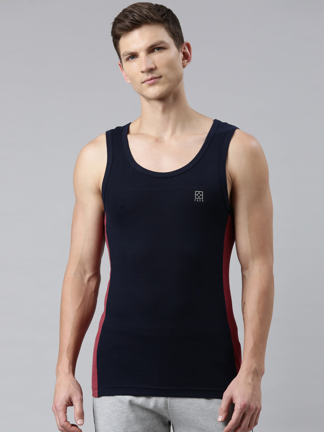 Faso Men's Premium Cotton Vest