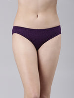 Faso Women's Cotton Inner Elastic Bikini (Pack of 2)