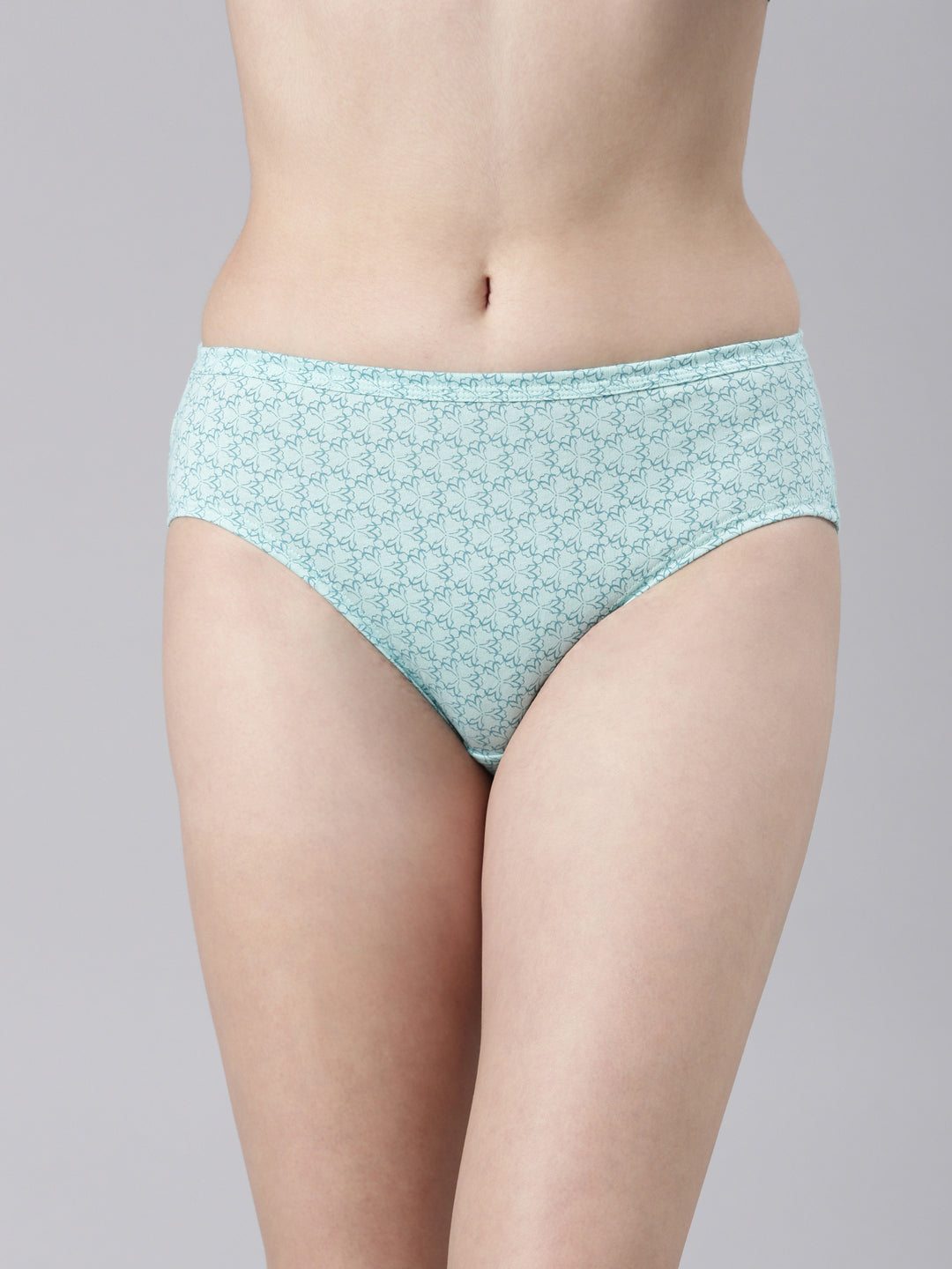 Faso Women's Cotton Inner Elastic Hipster (Pack of 2)