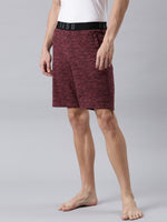 Faso Men's Cotton Elastic Track Shorts