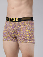 Faso Men's Premium Micro Modal Printed Trunk