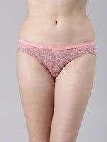 Faso Women's Cotton Outer Elastic Bikini (Pack of 2)