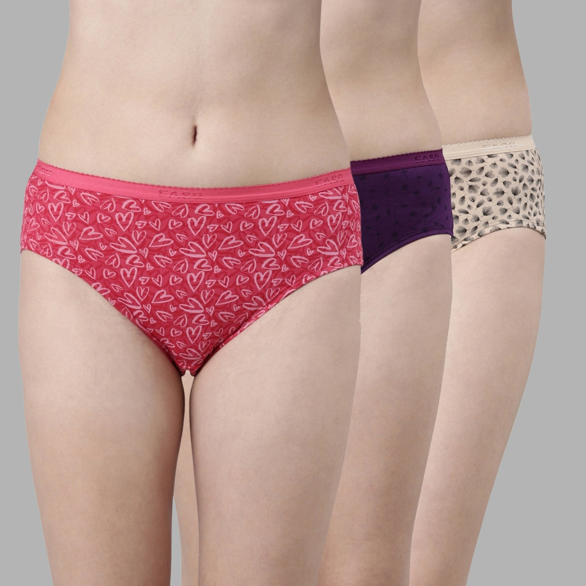 Faso Women's Hipster (Pack of 3)