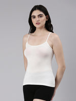 Faso Women's Cotton Stretch fabric Camisole