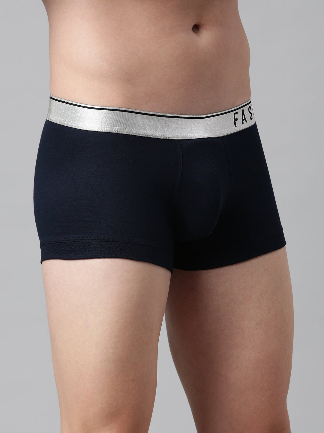 Faso Men's Cotton Modal Metalic Outer Elastic Trunk