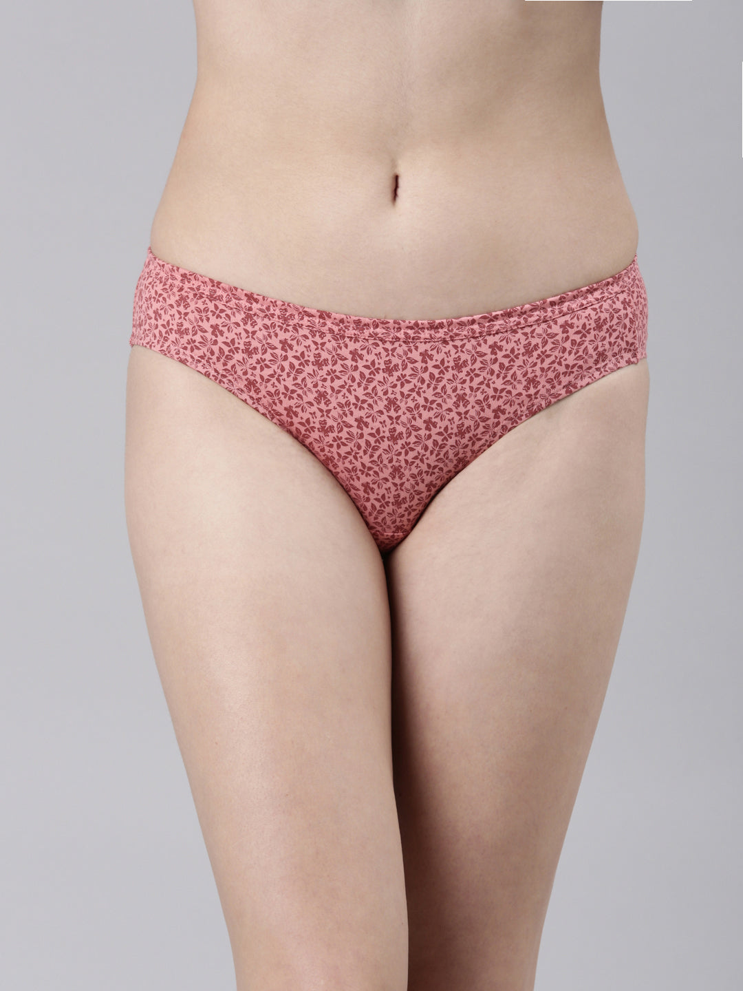 Faso Women's Cotton Inner Elastic Bikini (Pack of 2)