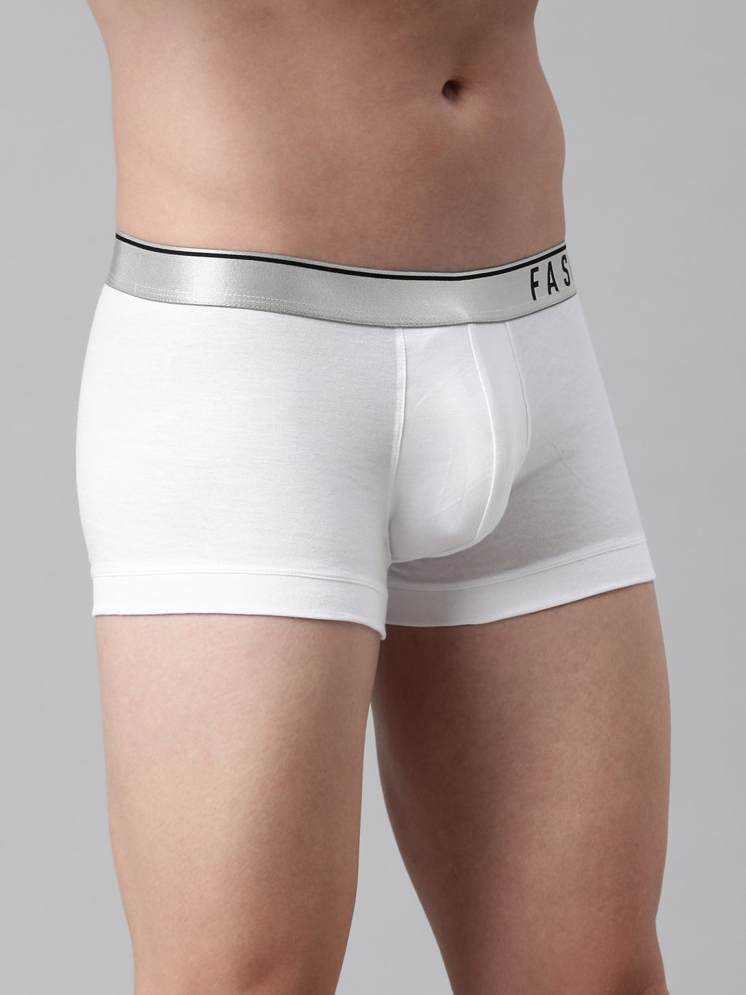 Faso Men's Cotton Modal Metalic Outer Elastic Trunk