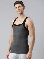 Faso Men's Premium Cotton Color Vest
