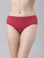 Faso Women's Cotton Inner Elastic Hipster (Pack of 2)