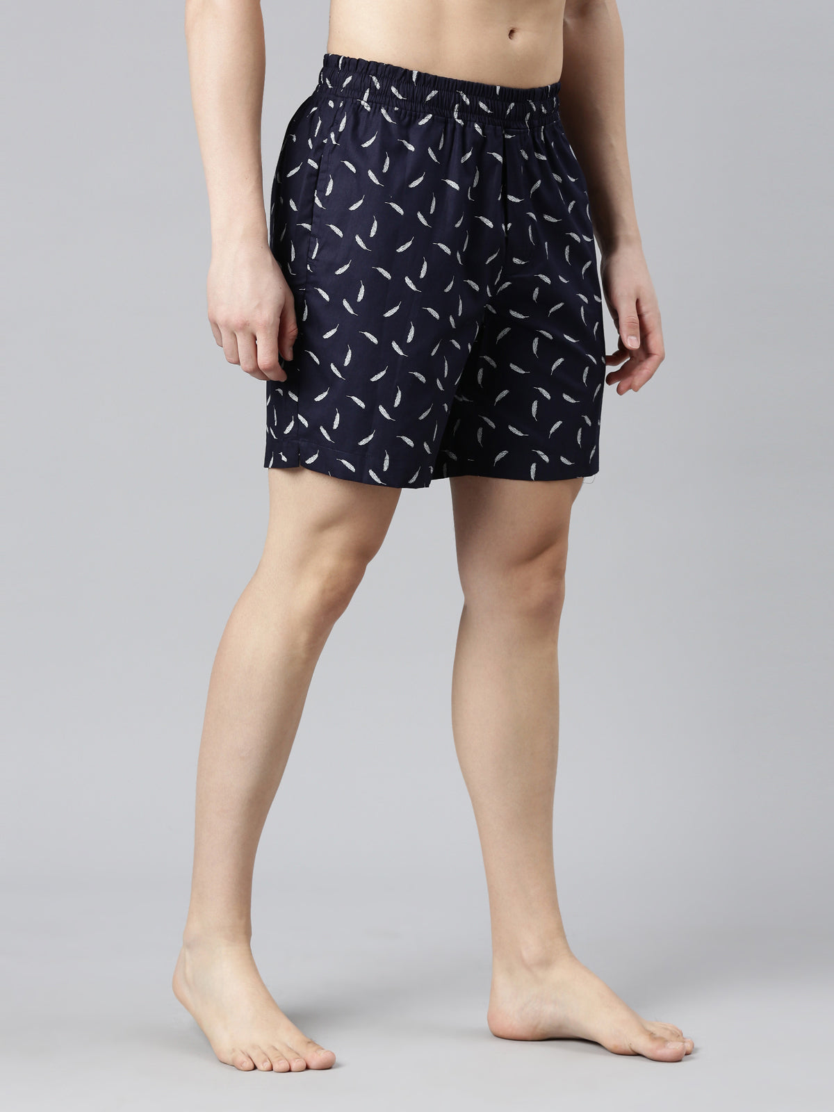 FASO Men’s Cotton Printed Shorts