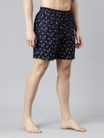 FASO Men’s Cotton Printed Shorts