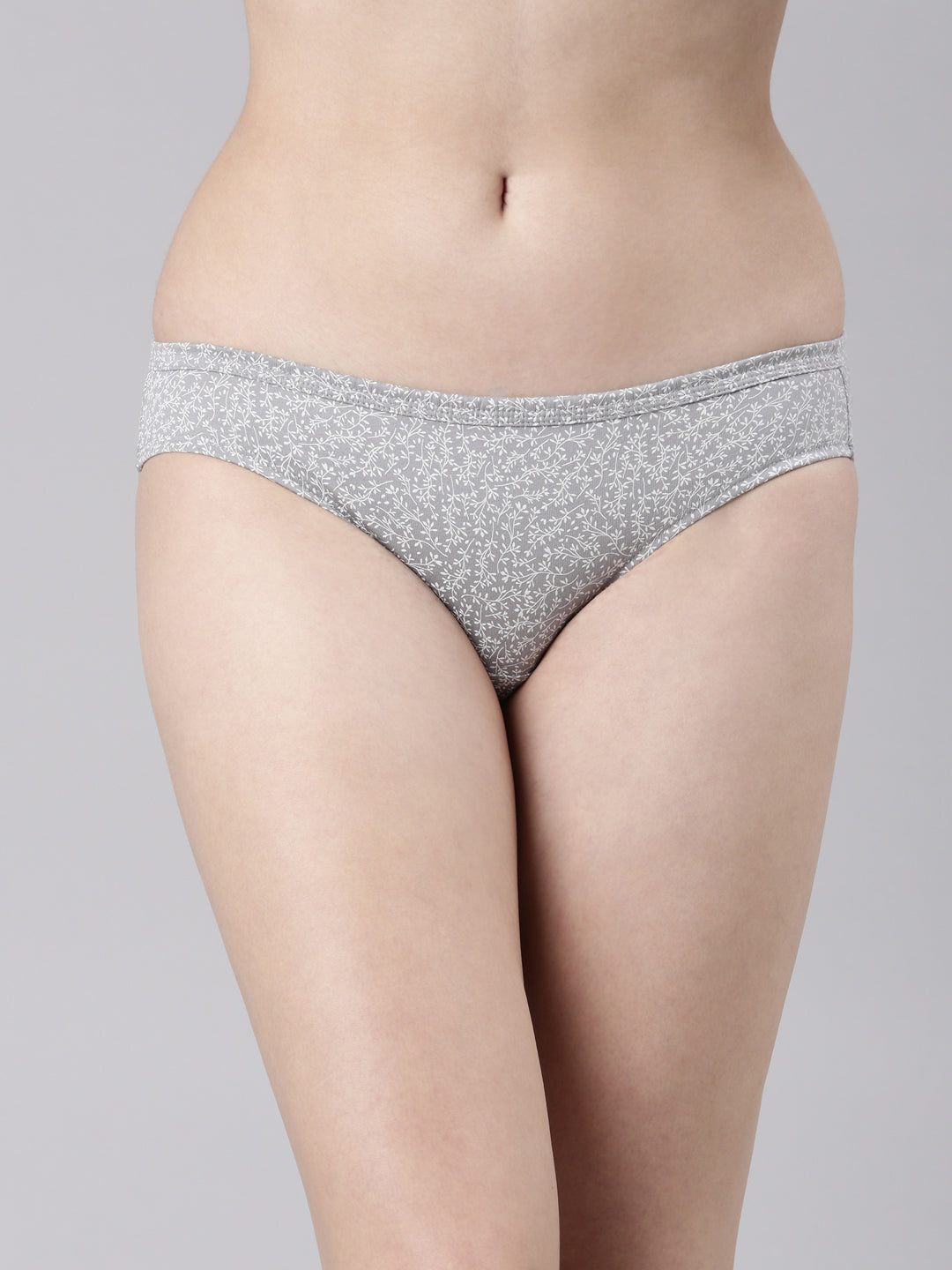 Faso Women's Cotton Inner Elastic Bikini (Pack of 2)