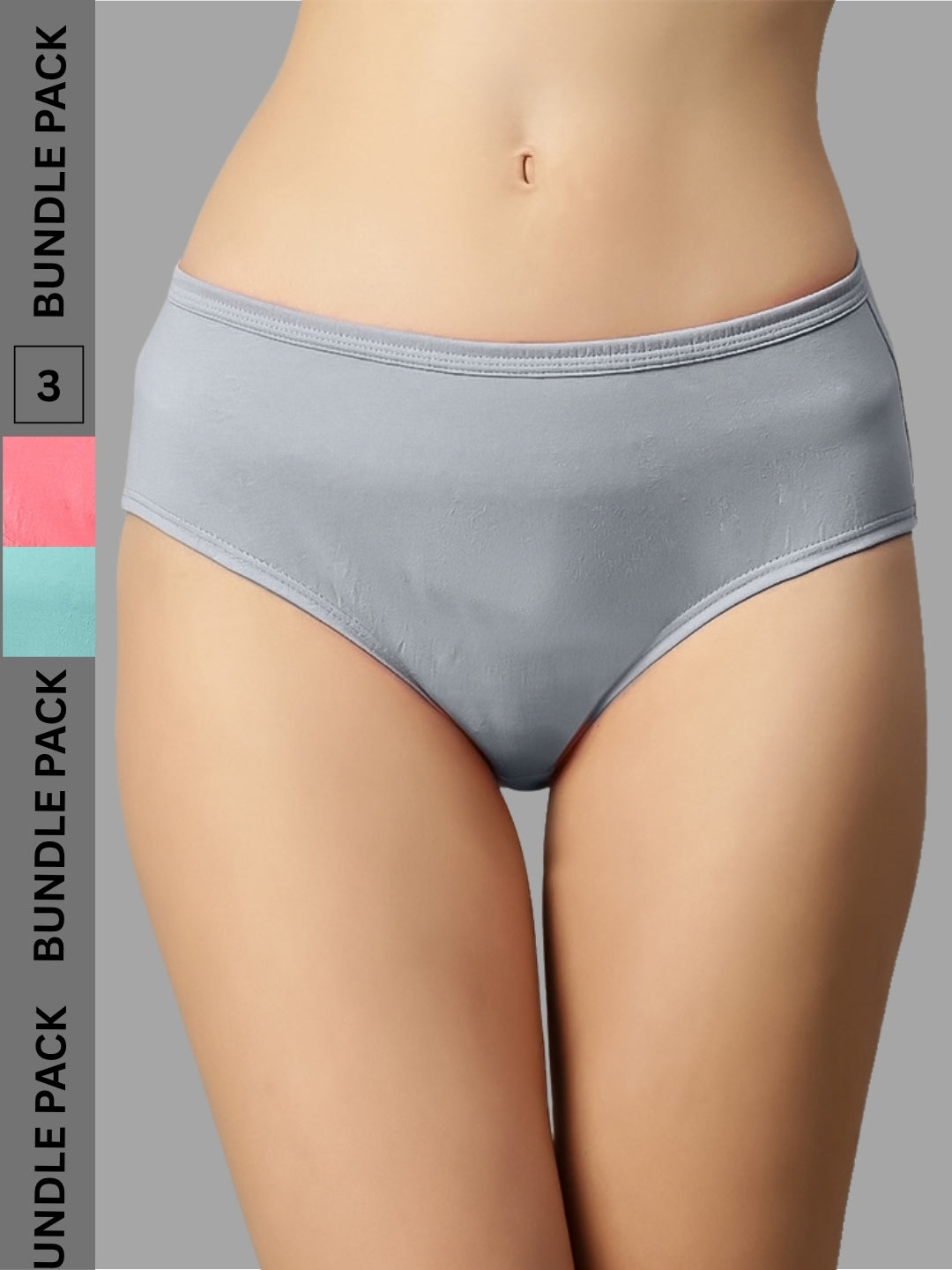 Faso Women's Cotton Inner Hipster (Pack of 3)