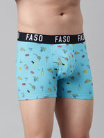 Faso Men's Cotton Printed Trunk