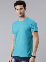 Faso Men’s Cotton Crew Neck Casual T-Shirt