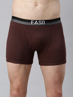 Faso Men's Cotton Outer Elastic Trunk (Pack of 2)