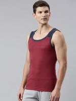 Faso Men's Cotton Color Vest