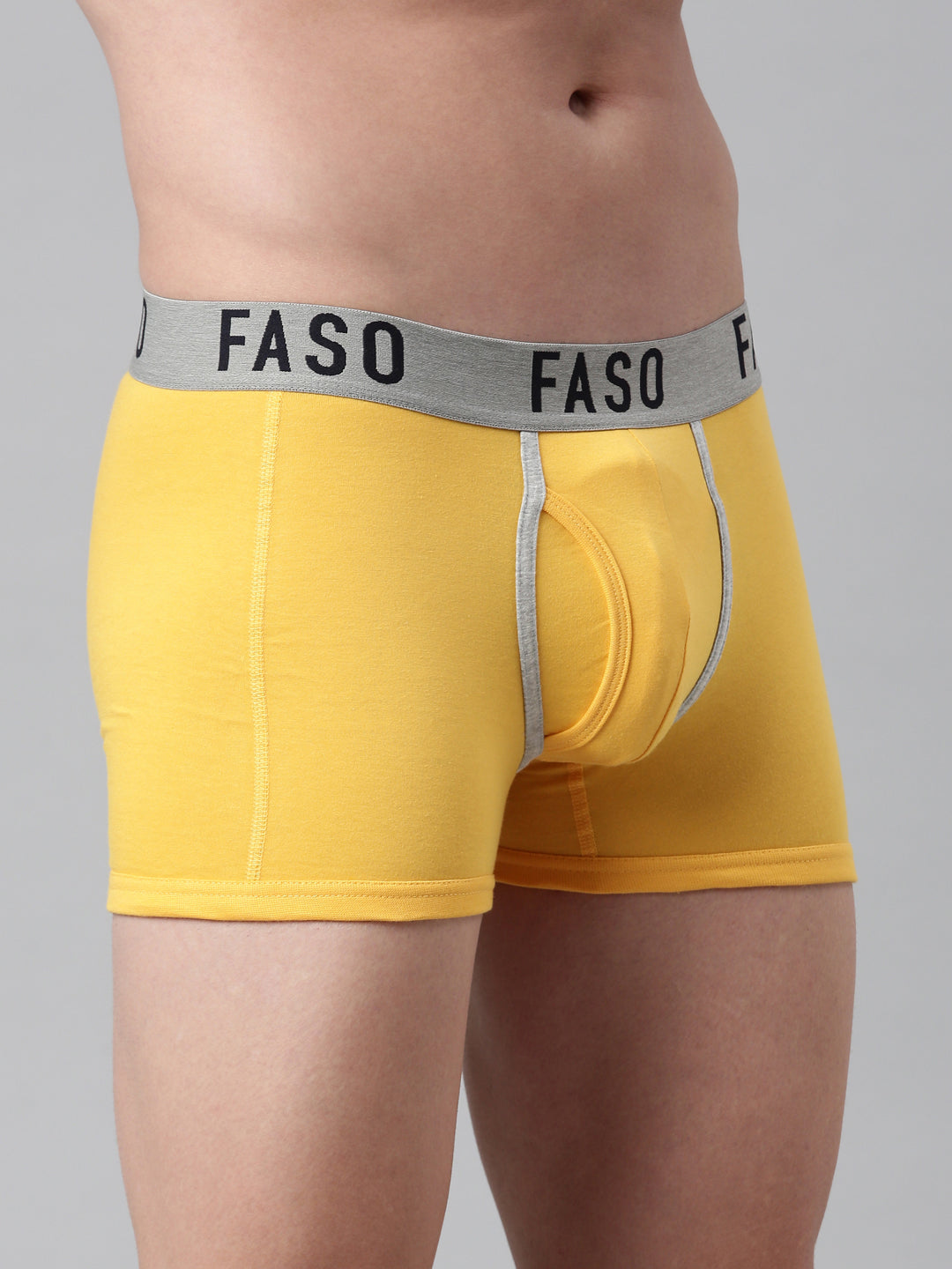 Faso Men's Premium Outer Elastic Trunk