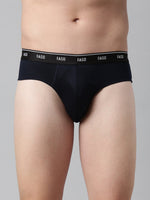 Faso Men's Cotton Outer Elastic Brief (Pack of 2)