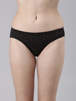 Faso Women's Cotton Inner Elastic Bikini (Pack of 2)