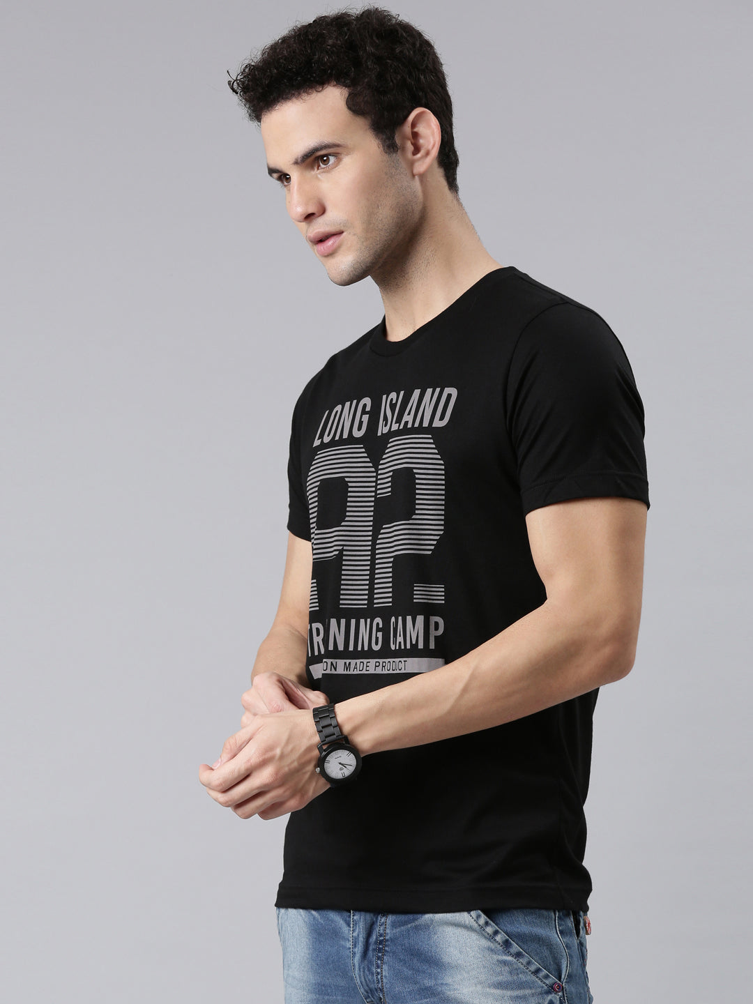 Faso Men's Round Nick T-shirt