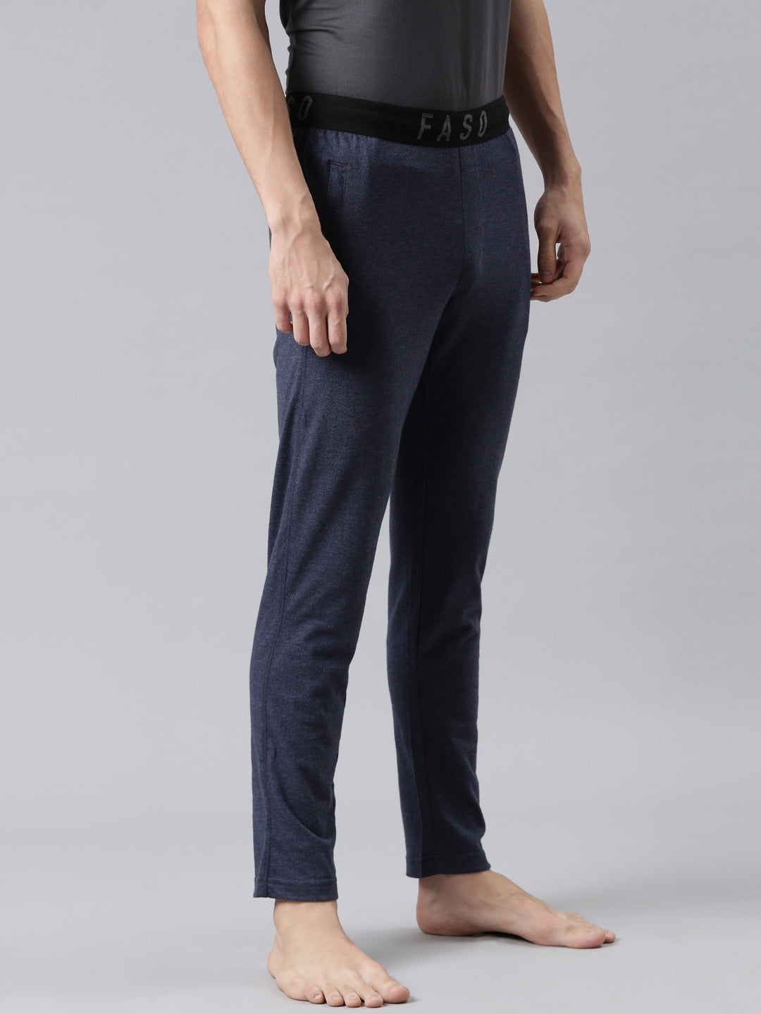 Faso Men's Premium Outer Elastic Track Pant