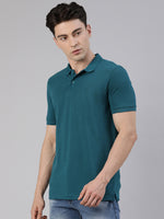 Faso Men's Cotton Polo T-shirt