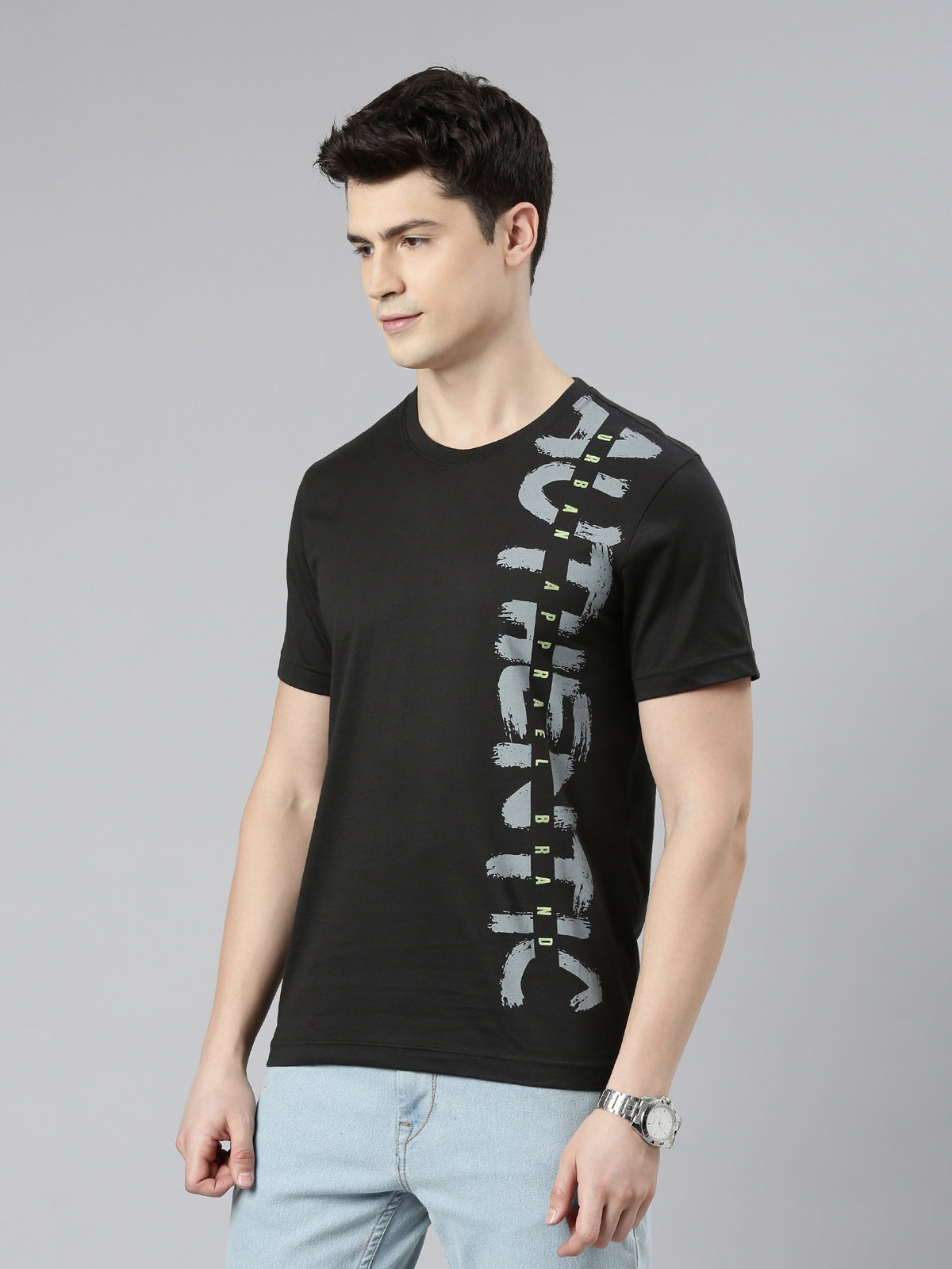 FASO Men’s Premium Cotton Printed T-Shirt