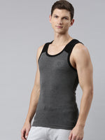 Faso Men's Cotton Color Vest