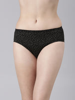 Faso Women's Cotton Inner Elastic Hipster (Pack of 2)